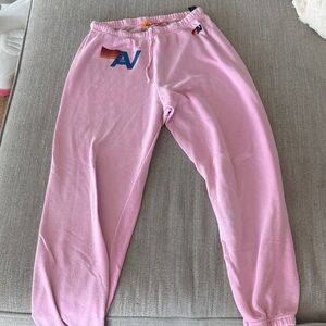 Aviator Nation Pink Sweatpants